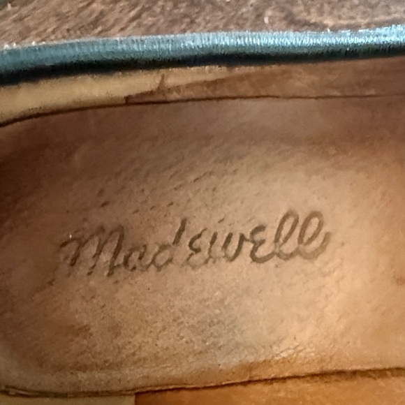 Madewell Black Leather Loafers - Picture 2 of 9